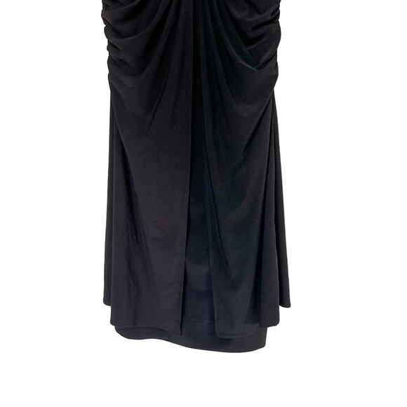 Y2K Dress Mini Halter Dress with Chain Neck Black - Picture 2 of 6